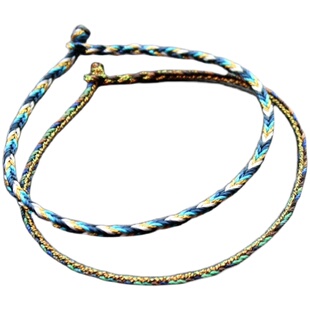 故宫山盟海誓男女情侣手工编织福结手绳简约手链原创彩绳情人礼物