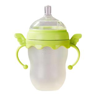 适配可么多么奶瓶配件奶嘴吸管可莫多么鸭嘴comotomo重力球学饮杯