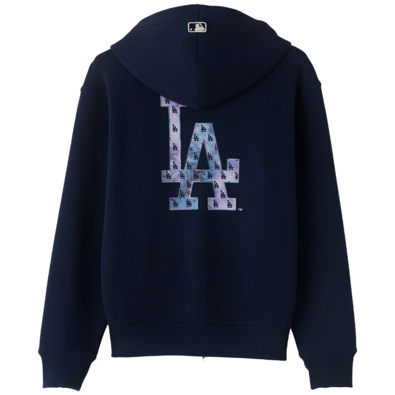 MLB专柜新款洋基NY男女连帽卫衣