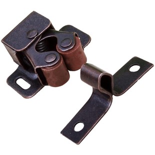 碰珠柜子卡扣伍斯堡衣橱家具卡式开关夹锁五金配件磁碰柜门吸合器