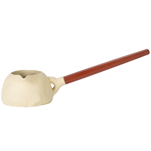 复古陶泥公道杯陶瓷日式高档侧把分茶器家用茶海功夫茶具茶道配件