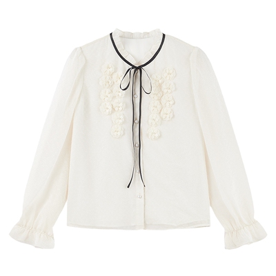 秋水伊人休闲百搭衬衫