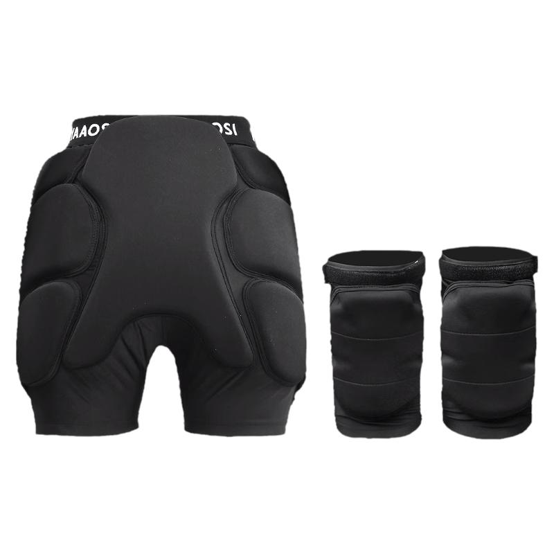 單板滑雪護(hù)臀護(hù)具滑冰成人內(nèi)穿屁股防摔屁墊護(hù)臀褲護(hù)膝裝備護(hù)兒童