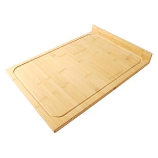 竹制水槽菜板炉灶盖板厨房案板家用钻板水池切菜板卡位面板大砧板