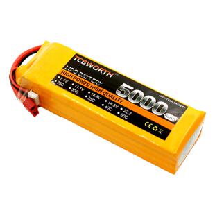 航模锂电池 3S 11.1V 5000 5200 6000mah 暴力3D高倍率电池