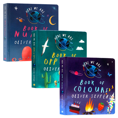 HereWeAre系列3册英文原版绘本