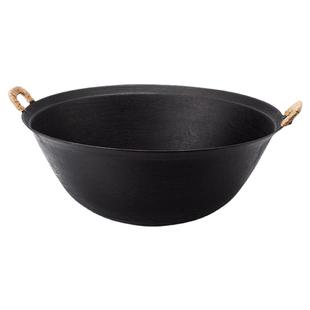 龟纹铸铁锅旗舰店古法手工老式家用生铁锅炖锅炒锅加深加厚无涂层