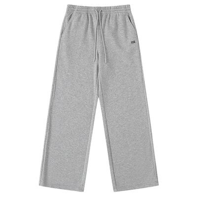 APPARITION 字母logo刺绣 宽松直筒 简约针织裤 男女同款