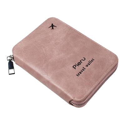 多功能RFID防盗刷护照夹证件卡包