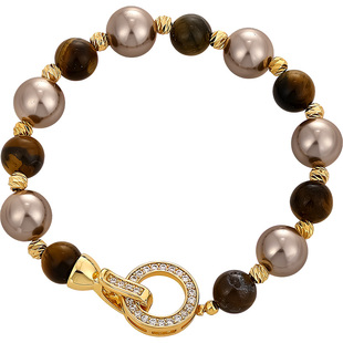 复古美拉德珍珠手串2026新款串珠手饰轻奢小众精致高级感手链女款