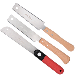 木工手工锯细齿刀锯开榫锯子快速三倍锯多功能板锯家用锯小型手持