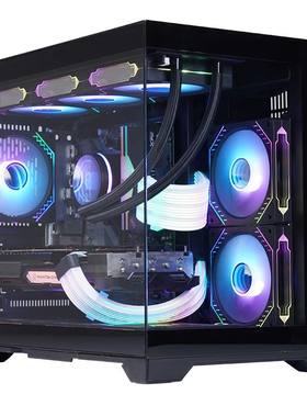 孤勇者mini海景房机箱240无立柱全侧透MATX新锐X1/执迷L4电脑机箱