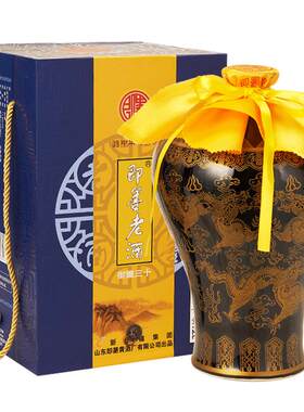 山东即墨老酒御雕30年甜型礼盒