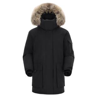 骆驼户外羽绒服秋冬新款男女同款加厚保暖防泼水防风中长款外套