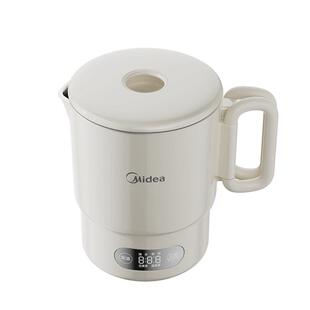 美的电热水壶折叠便携式户外旅行不锈钢多功能一体烧水壶2025新款