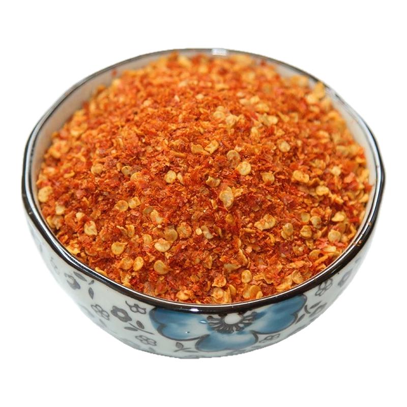 变态辣江西辣椒粉朝天椒超辣王中粗辣块碎辣椒面江西上辣椒粉特辣
