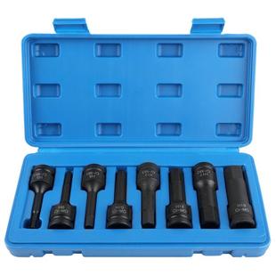 希孟1/2大飞风炮连体批头气动内六角旋具套筒套装加长电动扳手H6