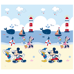 富利时爬行垫可折叠宝宝爬爬垫无甲醛地垫婴儿童垫子家用加厚XPE