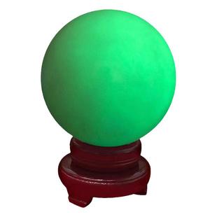 包邮夜明珠夜光石荧光球摆件办公室书房客厅开业桌面送礼鱼缸