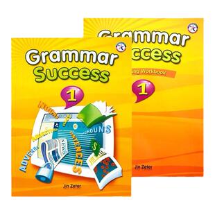 正版正版正版 Grammar Success 原版少儿10-13岁英语语法 1-3级别 书+练习册小学高阶语法专项训练 寒暑假短期提升语法课程 带APP