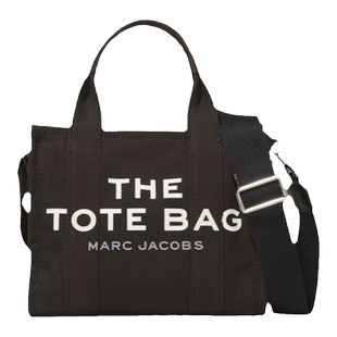 【七夕礼物】MARC JACOBS/莫杰 MJ TOTE 小号帆布纯色通勤托特包