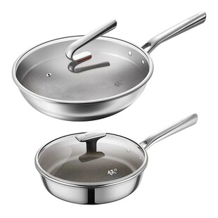 苏泊尔纯钛锅具套装全套家用炒锅平底煎锅不粘锅炒菜锅官方旗舰店