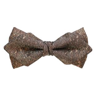 17Century金色bling闪光领结煲呔结婚伴郎婚礼西服演出舞台主持男