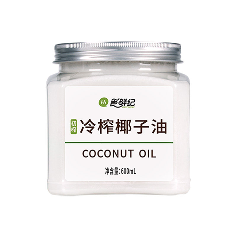 食鲜纪冷榨初榨椰子油