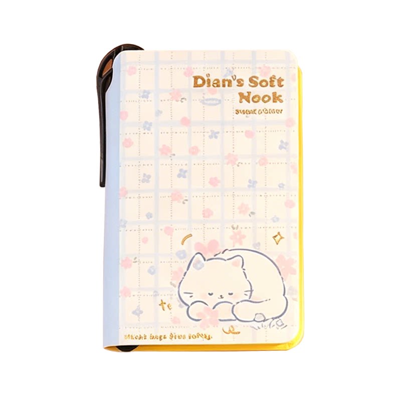 猫咪笔插手账本随身口袋本笔记本
