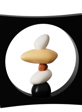 高感复古时来运转餐边柜艺术摆件