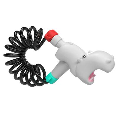 2025新款可爱河马自行车锁