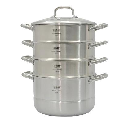 厨森林超级厚四层蒸锅特厚304钢