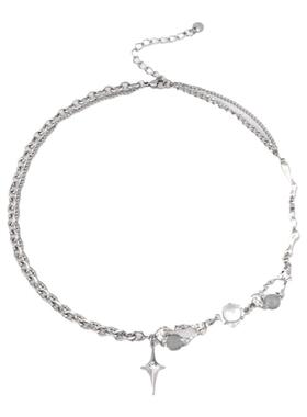 合金合金拼接水波链男女