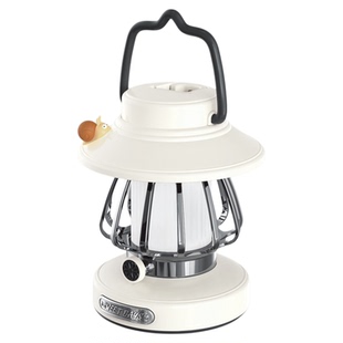 蜗牛复古露营夜灯可充电便携式手提悬挂小台灯卧室照明床头氛围灯