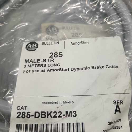 议价AB罗克韦尔285-DBK22-M3动力电源线，原装正品，数