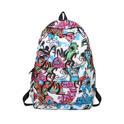 初中书包大容量美式14英寸防水男