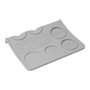 布拉沃咖啡压粉垫多功能吧台意式咖啡机手冲防滑硅胶垫转角粉锤垫