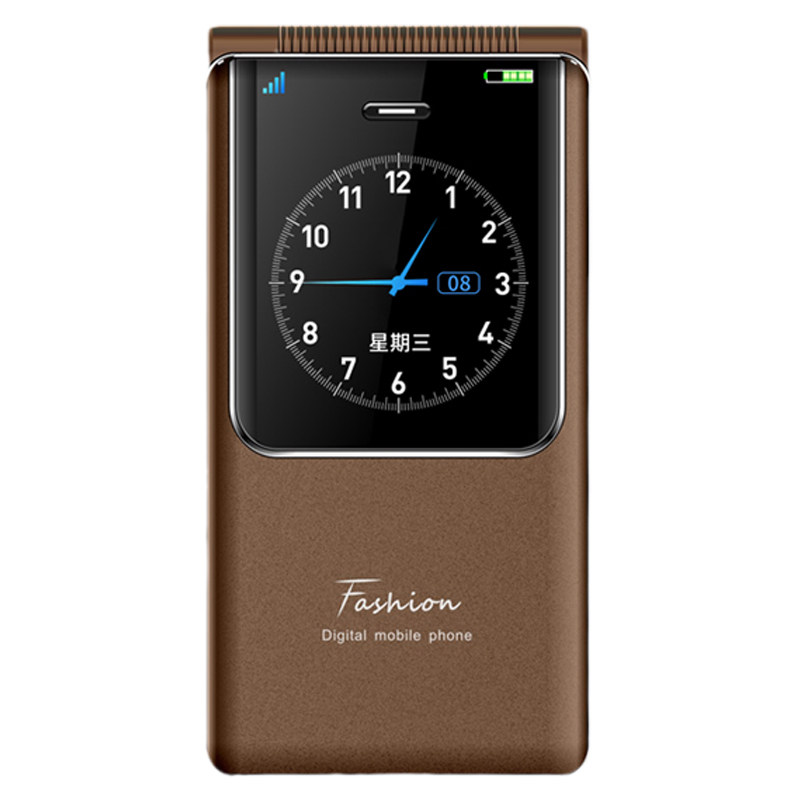 誉国威N502全网通4G5G双屏翻盖老人手机大声大字大屏老年机老人机