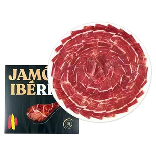西班牙伊比利亚火腿白标绿标红标黑标生吃火腿黑猪后腿即食切片