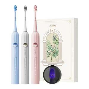 apiyoo艾优电动牙刷成人男女款声波情侣礼盒套装软毛自动生日礼物