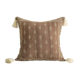 BACKTO卜凸中古侘寂风抱枕民族风靠枕摩洛哥客厅沙发靠垫腰枕民宿