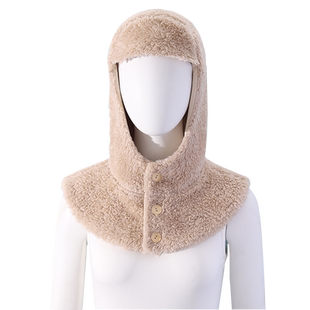 晚上睡觉帽子女护额头防风加绒保暖脖颈男冬天老人