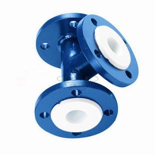 四氟三通模压衬氟三通衬法兰三通钢衬四氟三通耐腐蚀管道三通异径