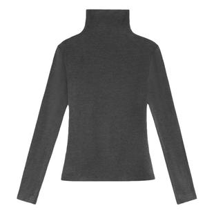 pusumede 黑色高领针织衫女秋冬新款修身显瘦内搭打底衫气质上衣