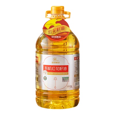 绿洲果实有机红花籽油新疆食用油