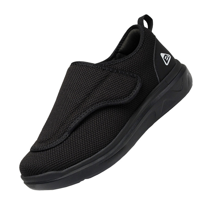 宽楦老人鞋加肥加宽脚肿鞋中老年拇指外翻大脚骨浮肿男糖尿病足鞋