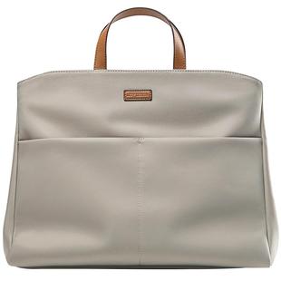 莱夫笔记本电脑包14寸手提包出差大容量公文包女士高级感文件包2026新款斜挎帆布包多功能通勤适用华为电脑包