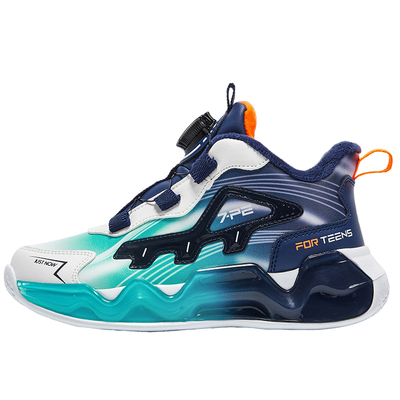 七波辉男童皮面加绒大棉鞋秋冬款