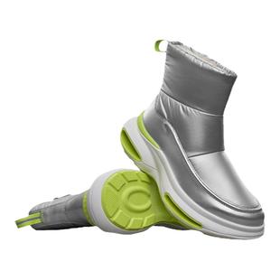 COZY STEPS可至秋冬女士保暖休闲雪地靴厚底缓震太空鞋增高靴子