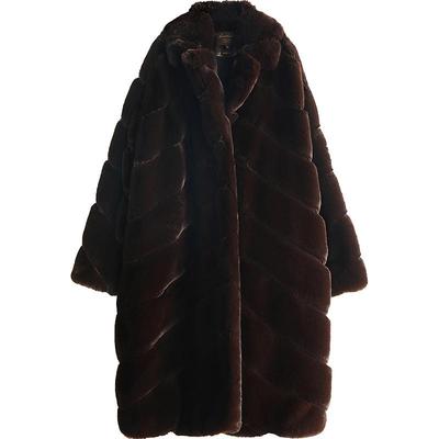 COCOBELLA丰盈环保长款皮草外套